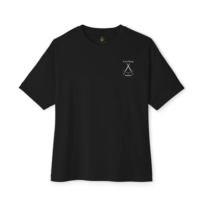 Sword Graphic Tee Oversized  T-Shirt