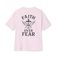Faith Over Fear Oversized Tee