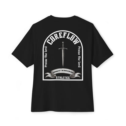 Sword Graphic Tee Oversized  T-Shirt