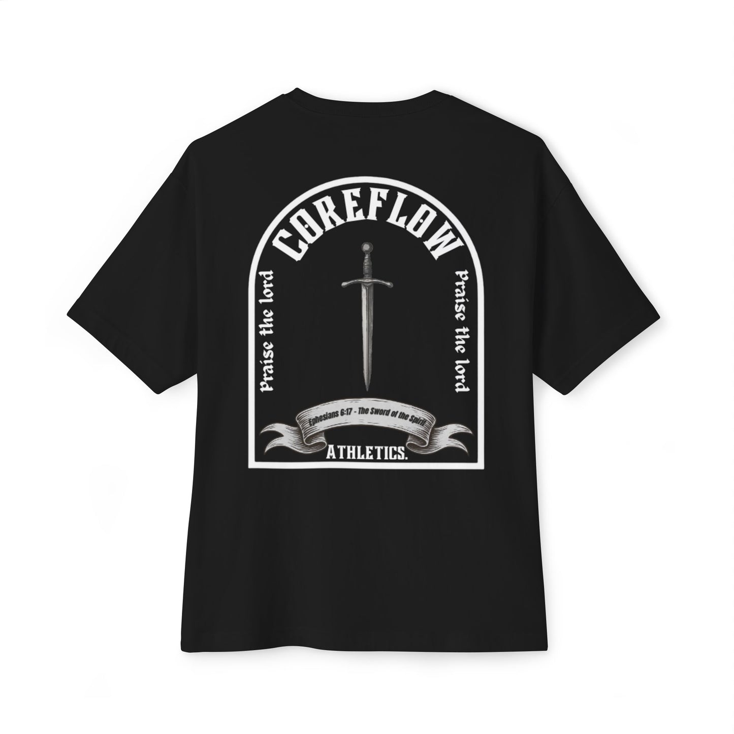 Sword Graphic Tee Oversized  T-Shirt